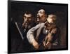 Trio d'amateurs-Honoré Daumier-Framed Giclee Print