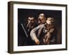 Trio d'amateurs-Honoré Daumier-Framed Giclee Print