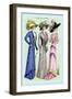 Trio in Hats-null-Framed Art Print