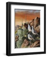 Trio in Spring-Trevor V. Swanson-Framed Premium Giclee Print