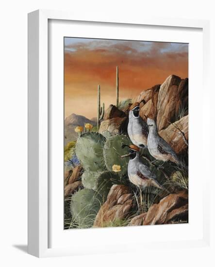 Trio in Spring-Trevor V. Swanson-Framed Giclee Print