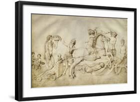 Triomphe de Bacchus-Jacopo Bellini-Framed Giclee Print