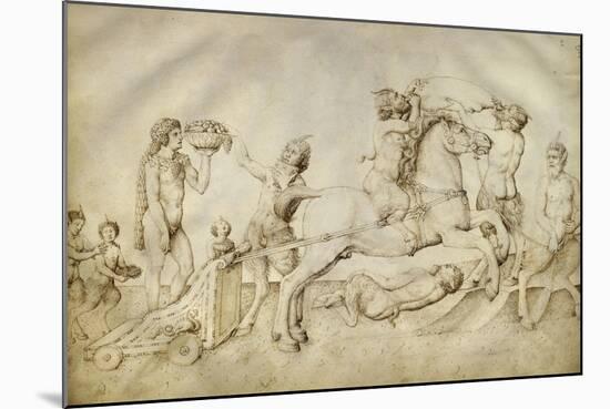 Triomphe de Bacchus-Jacopo Bellini-Mounted Giclee Print