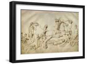 Triomphe de Bacchus-Jacopo Bellini-Framed Giclee Print