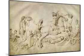 Triomphe de Bacchus-Jacopo Bellini-Mounted Giclee Print