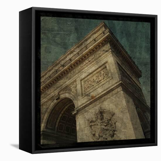 Triomphe II-John W Golden-Framed Stretched Canvas