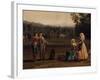Trip to Caserta Royal Estates-Jacob Philipp Hackert-Framed Giclee Print