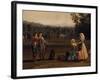 Trip to Caserta Royal Estates-Jacob Philipp Hackert-Framed Giclee Print