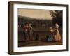 Trip to Caserta Royal Estates-Jacob Philipp Hackert-Framed Giclee Print