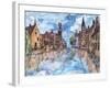 Trip to Europe I-Melissa Wang-Framed Art Print