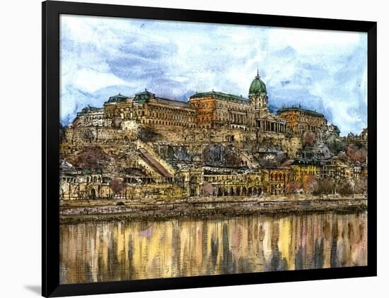 Trip to Europe III-Melissa Wang-Framed Art Print