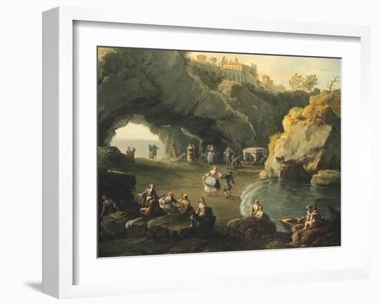 Trip to the Beach Reserved for Nobles-Carlo Bonavia-Framed Giclee Print