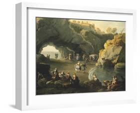 Trip to the Beach Reserved for Nobles-Carlo Bonavia-Framed Giclee Print