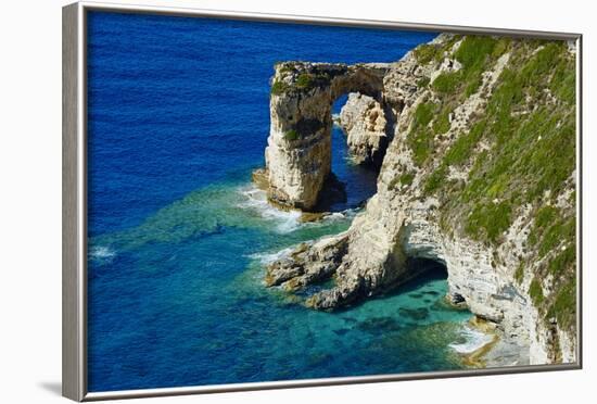 Tripitos Arch, Paxos, Paxi, Ionian Islands, Greek Islands, Greece, Europe-Tuul-Framed Photographic Print