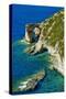 Tripitos Arch, Paxos, Paxi, Ionian Islands, Greek Islands, Greece, Europe-Tuul-Stretched Canvas