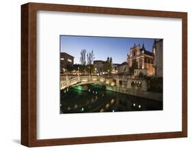 Triple Bridges, Old Town, Ljubljana, Slovenia-Ben Pipe-Framed Photographic Print