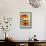 Triple Burger-null-Framed Stretched Canvas displayed on a wall