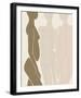 Triple Contours-Aurora Bell-Framed Giclee Print