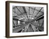 Triple Conveyors at Manvers Main Coal Preparation Plant, Wath Upon Dearne, South Yorkshire, 1956-Michael Walters-Framed Photographic Print