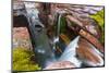 Triple Falls, Glacier National Park, Montana-Russ Bishop-Mounted Photographic Print