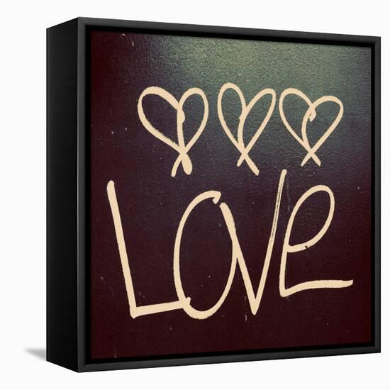 Triple Love and Hope I-Gail Peck-Framed Stretched Canvas