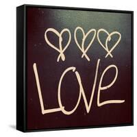 Triple Love and Hope I-Gail Peck-Framed Stretched Canvas