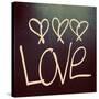 Triple Love and Hope I-Gail Peck-Stretched Canvas