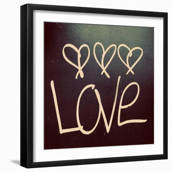 Triple Love and Hope I-Gail Peck-Framed Premium Photographic Print