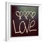 Triple Love and Hope I-Gail Peck-Framed Premium Photographic Print