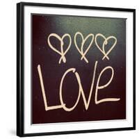 Triple Love and Hope I-Gail Peck-Framed Photographic Print