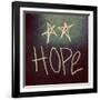 Triple Love and Hope II-Gail Peck-Framed Photographic Print
