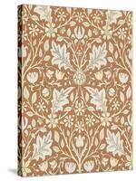 Triple Net Wallpaper, Paper, England, Late 19th Century-William Morris-Stretched Canvas