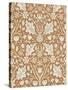Triple Net Wallpaper, Paper, England, Late 19th Century-William Morris-Stretched Canvas