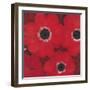 Triple Red Anemone-Ivo-Framed Art Print