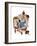 "Triple Self-Portrait", February 13,1960-Norman Rockwell-Framed Giclee Print