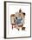 "Triple Self-Portrait", February 13,1960-Norman Rockwell-Framed Giclee Print