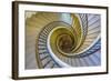 Triple Spiral Staircase of Floating Stairs, Convent of Santo Domingo De Bonaval-Peter Adams-Framed Photographic Print