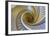 Triple Spiral Staircase of Floating Stairs, Convent of Santo Domingo De Bonaval-Peter Adams-Framed Photographic Print