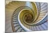 Triple Spiral Staircase of Floating Stairs, Convent of Santo Domingo De Bonaval-Peter Adams-Mounted Photographic Print