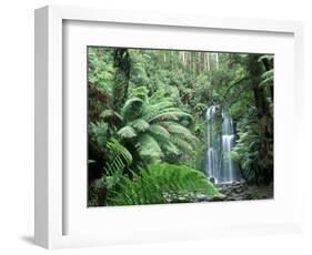 Triplet Falls, Victoria, Australia-Peter Adams-Framed Photographic Print