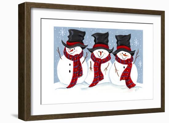 Triplets-Beverly Johnston-Framed Giclee Print