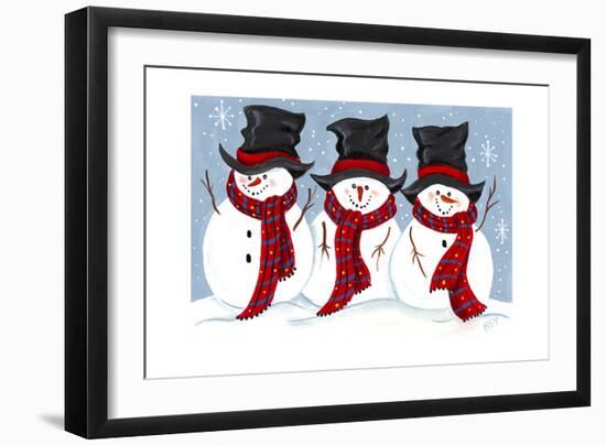 Triplets-Beverly Johnston-Framed Giclee Print