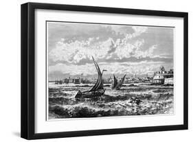 Tripoli from the Roadstead, C1890-Barbant-Framed Giclee Print