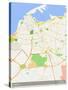 Tripoli, Libya Map-null-Stretched Canvas