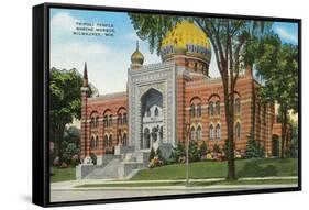 Tripoli Temple, Milwaukee-null-Framed Stretched Canvas