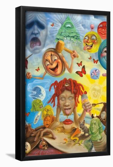 Trippie Redd - Art-Trends International-Framed Poster