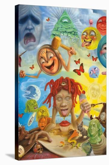 Trippie Redd - Art-Trends International-Stretched Canvas