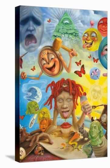 Trippie Redd - Art-Trends International-Stretched Canvas