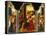 Triptych: Adoration of the Magi, with St. James Presenting the Donor and St. Catherine of…-Master of the Holy Blood-Stretched Canvas