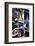 Triptych Collection - Classic Antique Car of Art Deco District - Ocean Drive - Miami Beach-Philippe Hugonnard-Framed Photographic Print